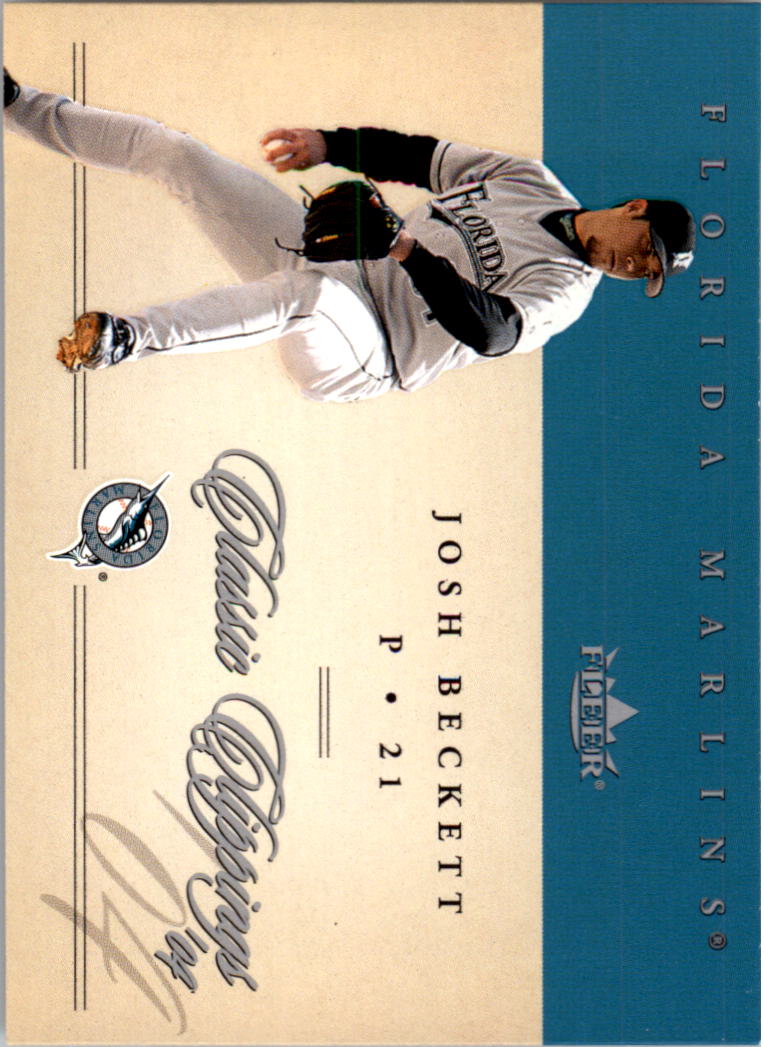 2004 Classic Clippings #61 Josh Beckett