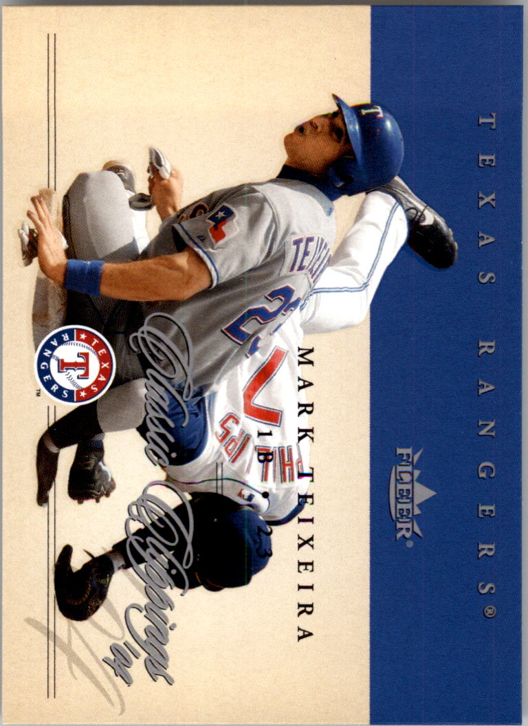2004 Classic Clippings #65 Mark Teixeira