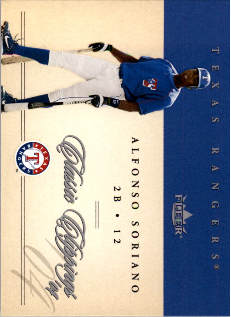 2004 Classic Clippings #66 Alfonso Soriano