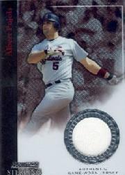 2004 Bowman Sterling #AP Albert Pujols Jsy