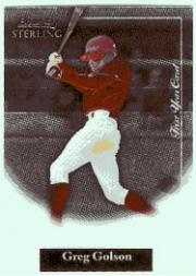 2004 Bowman Sterling #GG Greg Golson FY RC