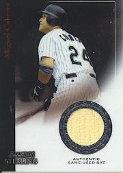2004 Bowman Sterling #MC Miguel Cabrera Bat