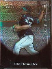 2004 Bowman Sterling Black Refractors #FH Felix Hernandez FY