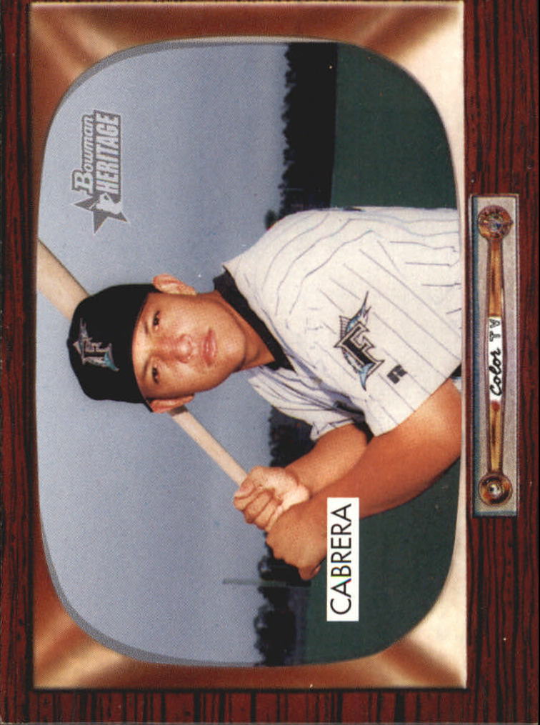 2004 Bowman Heritage #87 Miguel Cabrera SP