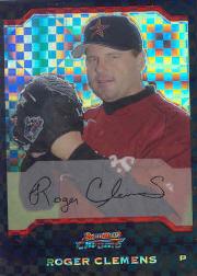 2004 Bowman Chrome X-Fractors #37 Roger Clemens