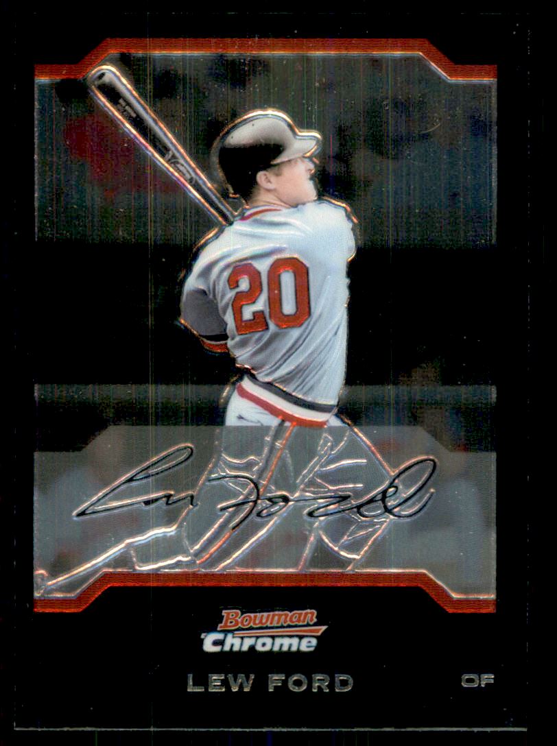 2004 Bowman Chrome Draft #12 Lew Ford