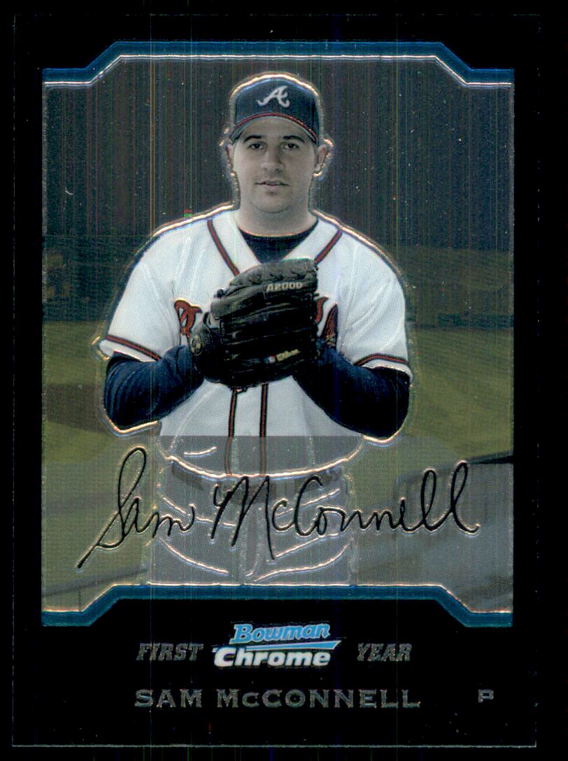 2004 Bowman Chrome Draft #28 Sam McConnell RC