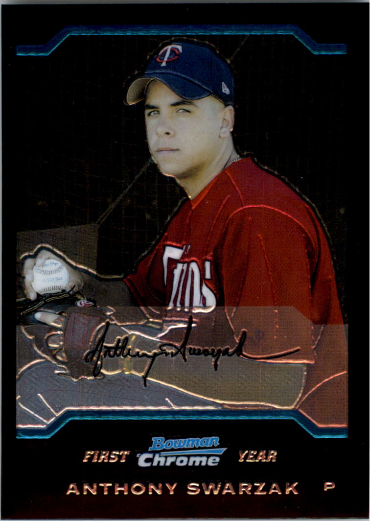 2004 Bowman Chrome Draft #40 Anthony Swarzak RC