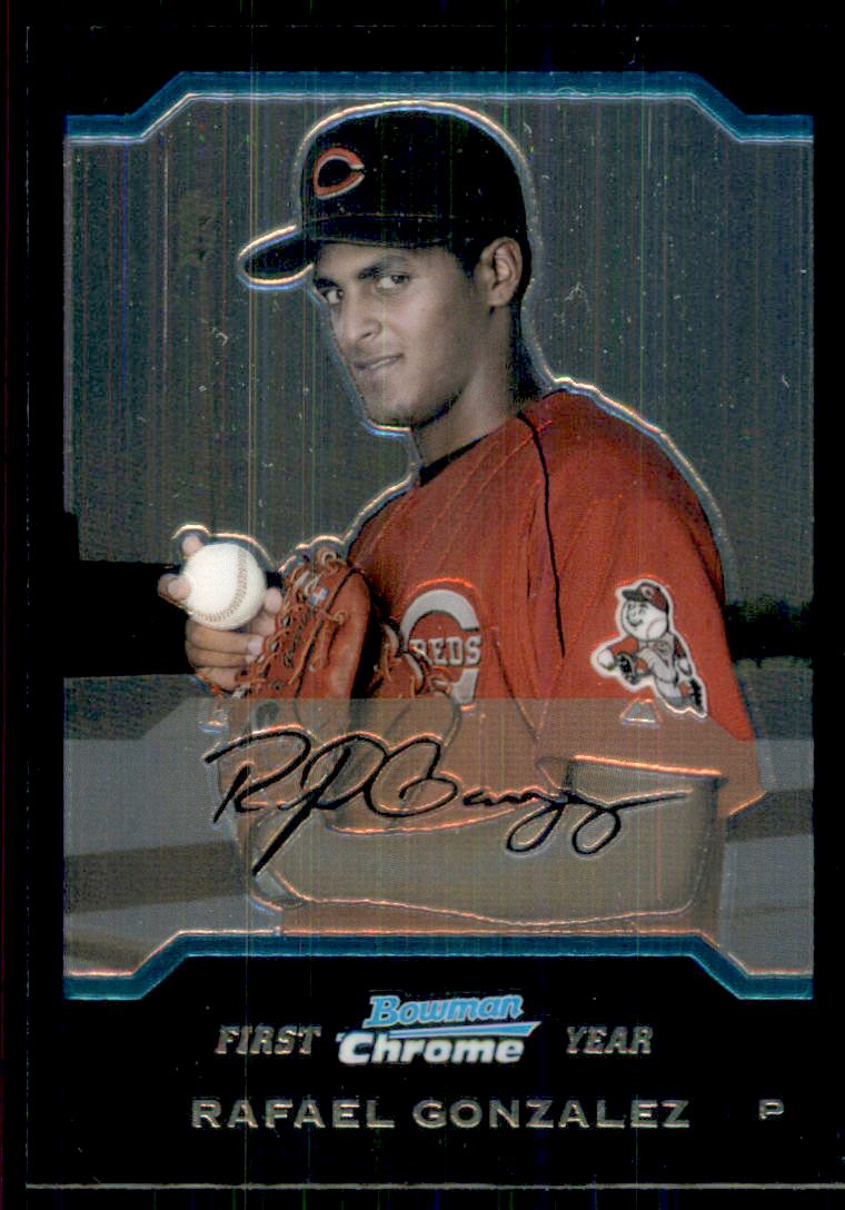 2004 Bowman Chrome Draft #50 Rafael Gonzalez RC