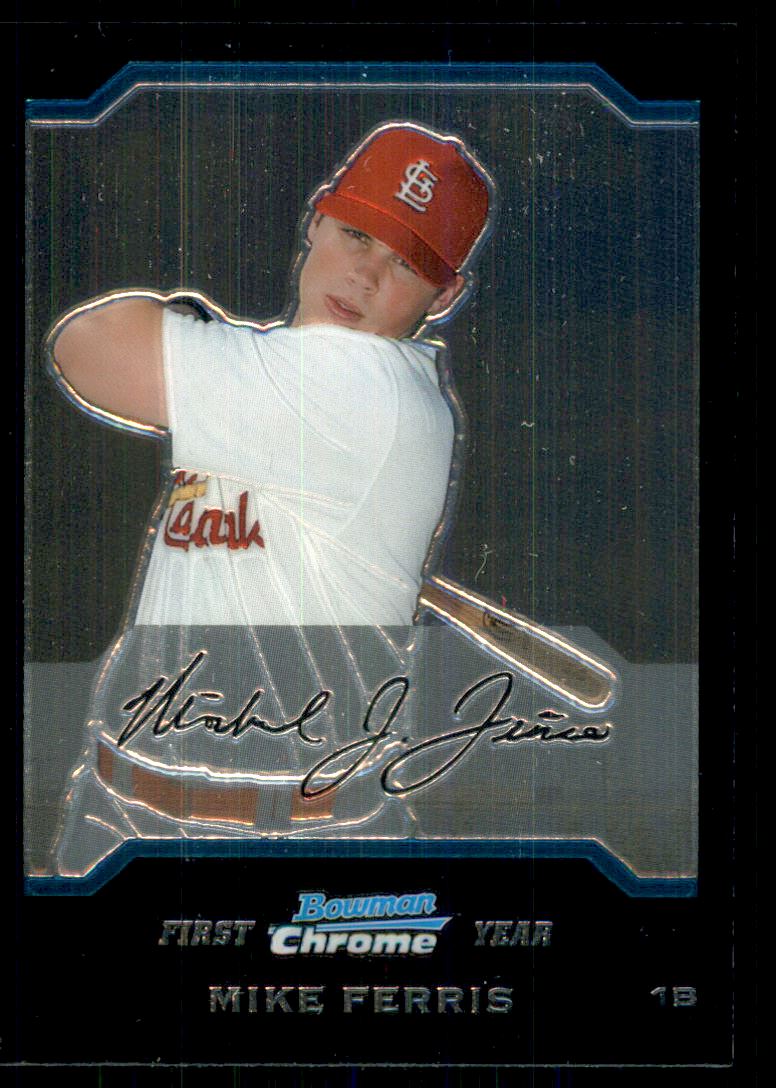 2004 Bowman Chrome Draft #60 Mike Ferris RC