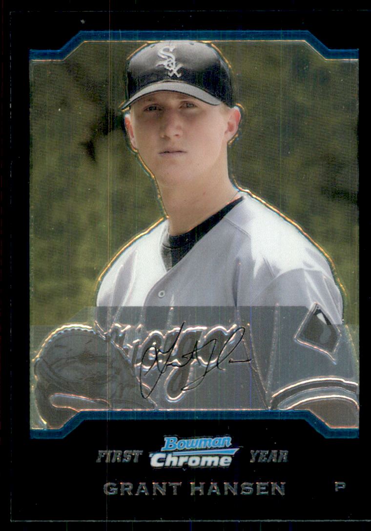 2004 Bowman Chrome Draft #89 Grant Hansen RC