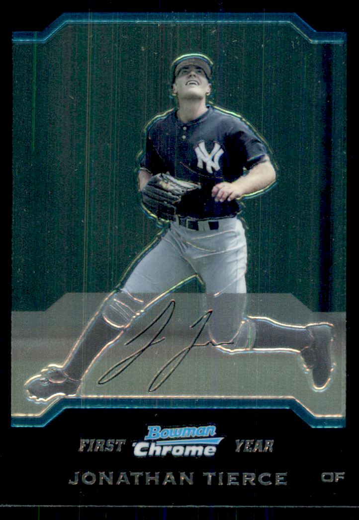 2004 Bowman Chrome Draft #103 Jonathan Tierce RC