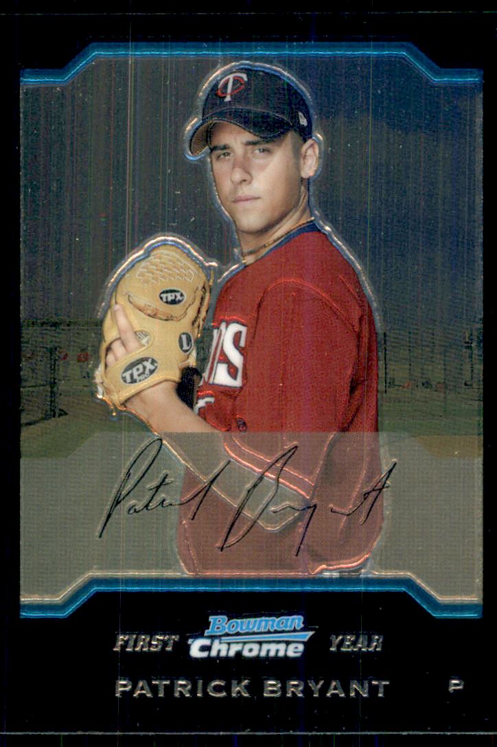 2004 Bowman Chrome Draft #104 Patrick Bryant RC