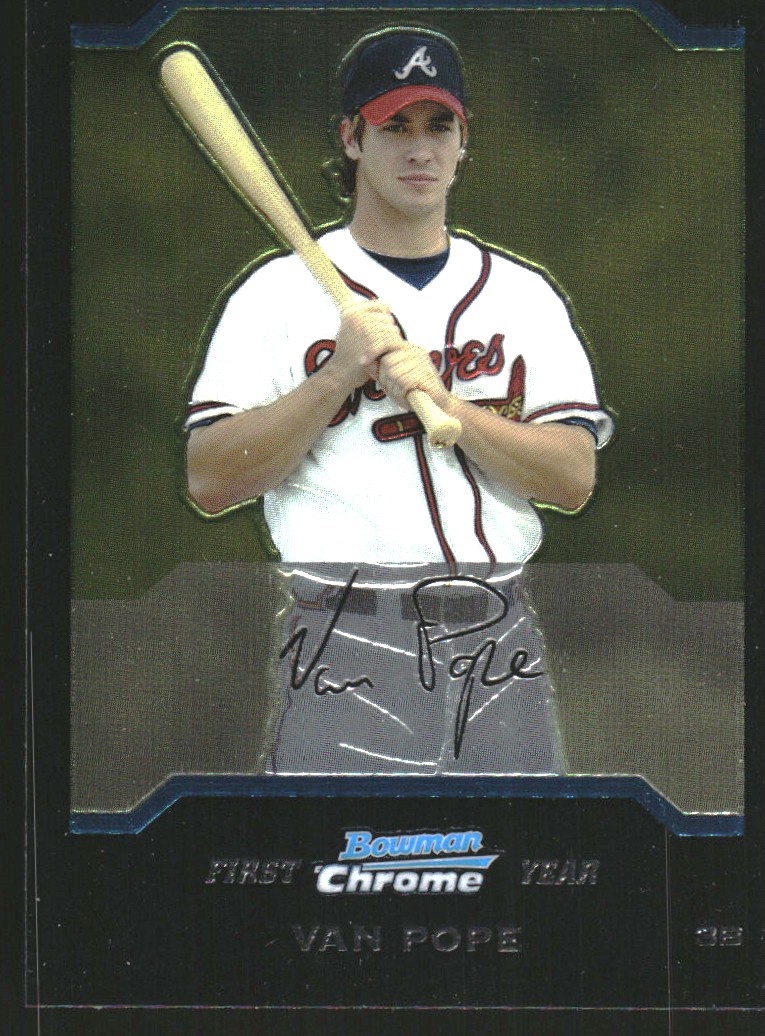 2004 Bowman Chrome Draft #120 Van Pope RC