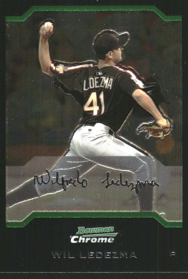 2004 Bowman Chrome Draft #123 Wil Ledezma
