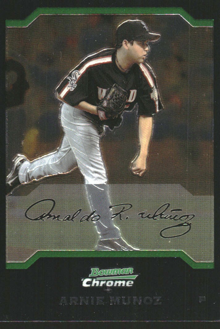 2004 Bowman Chrome Draft #127 Arnie Munoz