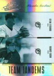 2004 Absolute Memorabilia Team Tandem Spectrum #11 D.Willis/M.Cabrera