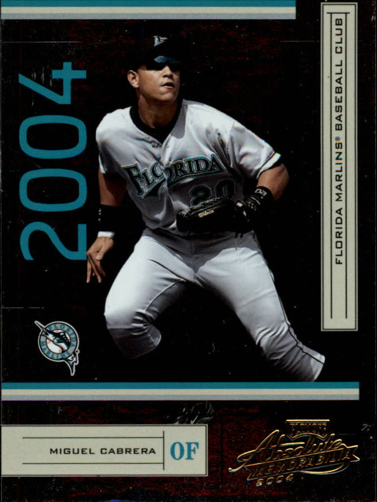 2004 Absolute Memorabilia Retail #79 Miguel Cabrera