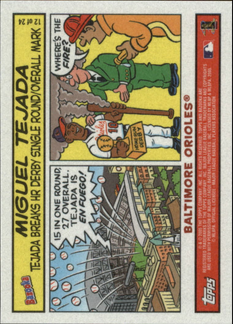 2005 Bazooka Comics #12 Miguel Tejada