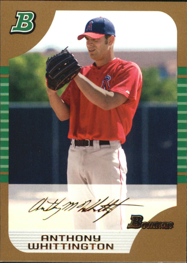 2005 Bowman Gold #155 Anthony Whittington