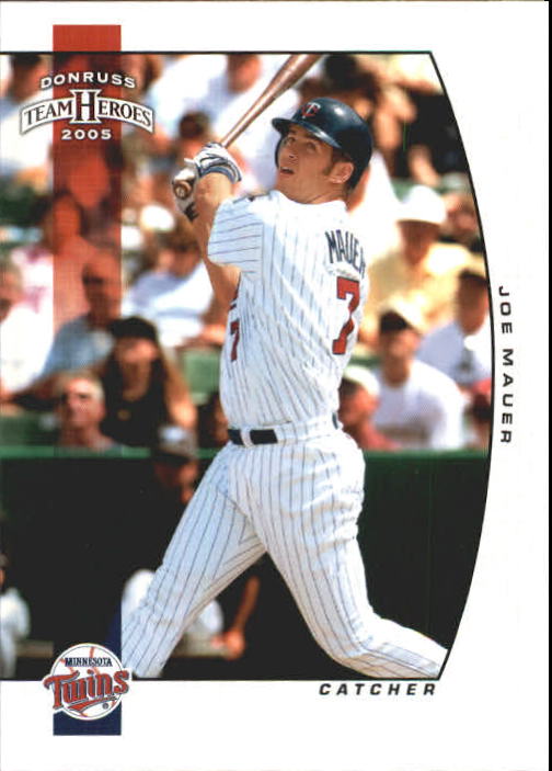 2005 Donruss Team Heroes #183 Joe Mauer