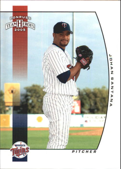 2005 Donruss Team Heroes #185 Johan Santana