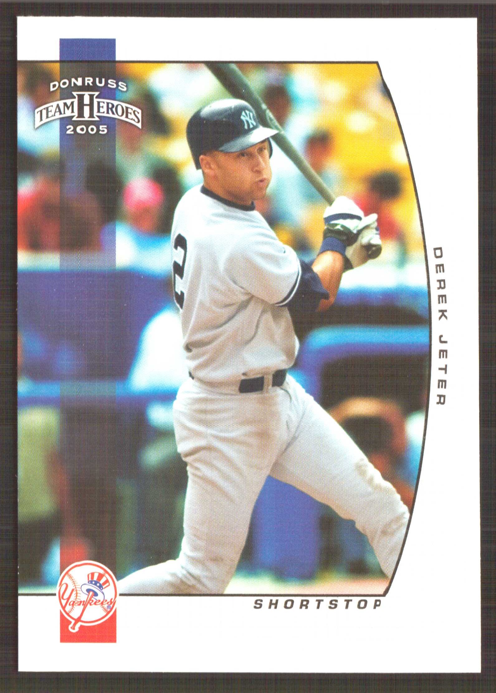 2005 Donruss Team Heroes #208 Derek Jeter
