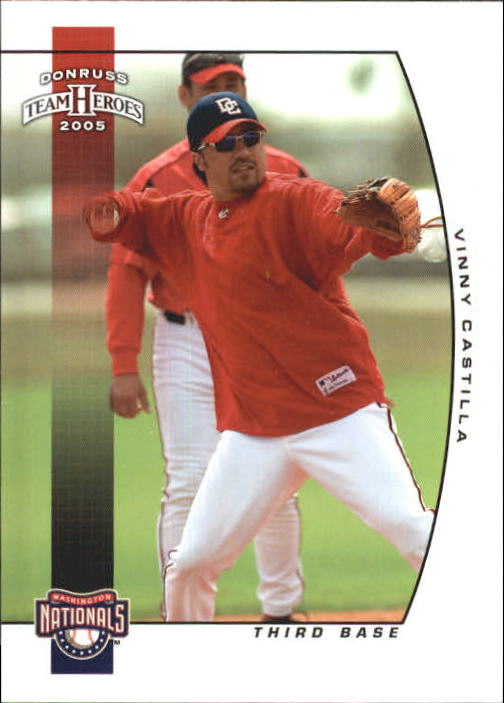 2005 Donruss Team Heroes #370 Vinny Castilla
