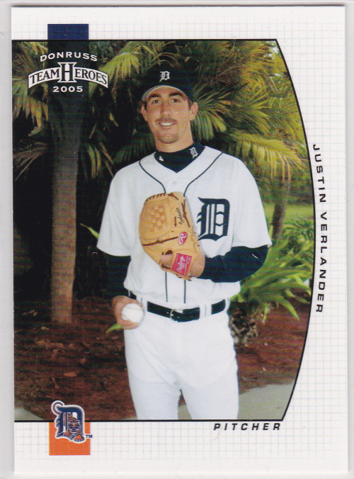 2005 Donruss Team Heroes #371 Justin Verlander RC
