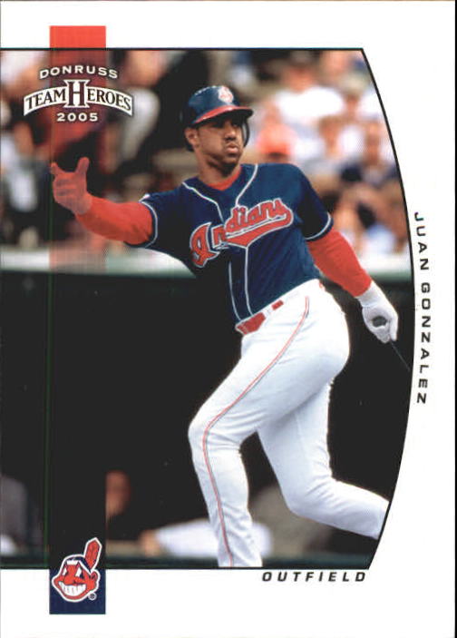 2005 Donruss Team Heroes #382 Juan Gonzalez