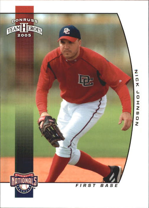 2005 Donruss Team Heroes #400 Nick Johnson