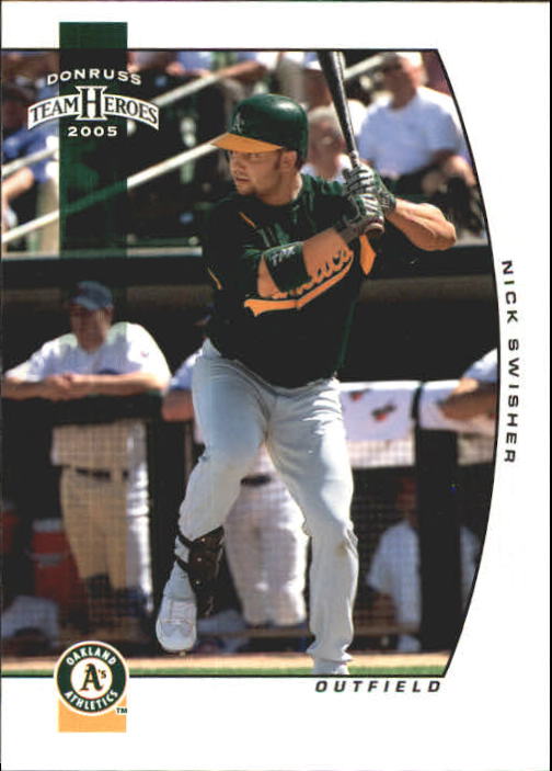 2005 Donruss Team Heroes #412 Nick Swisher