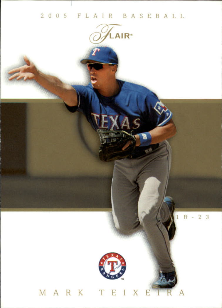 2005 Flair #42 Mark Teixeira