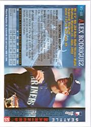 2005 Bowman Chrome A-Rod Throwback #95AR Alex Rodriguez 1995 back image
