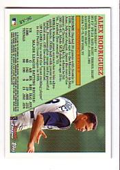 2005 Bowman Chrome A-Rod Throwback #96AR Alex Rodriguez 1996 back image