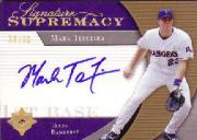 2005 Ultimate Signature Supremacy #MT Mark Teixeira/99