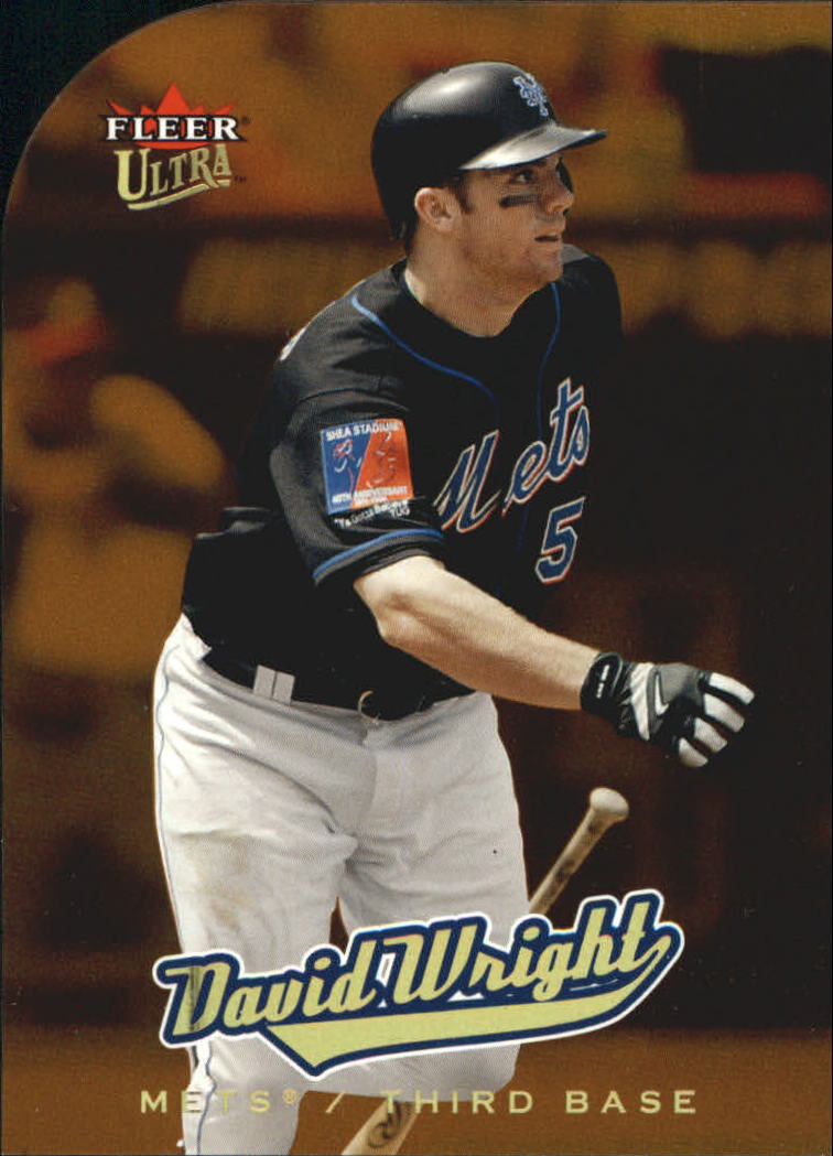 2005 Ultra Gold Medallion #207 David Wright AR