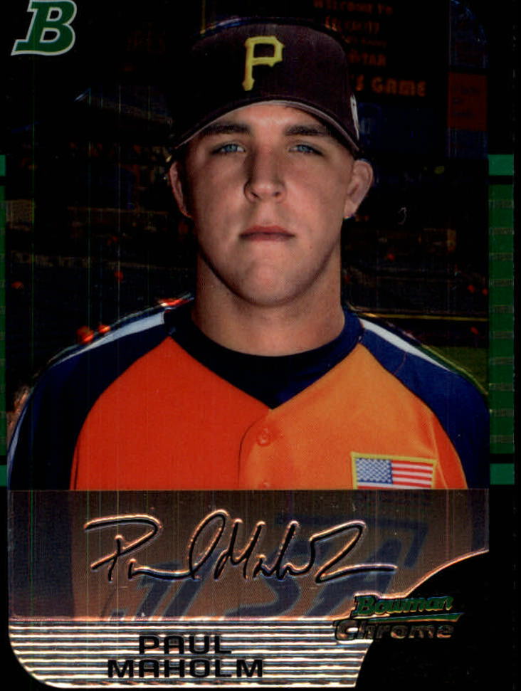 2005 Bowman Chrome Draft #127 Paul Maholm PROS