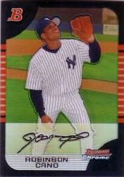 2005 Bowman Chrome Draft Refractors #20 Robinson Cano
