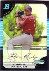 2005 Bowman Chrome Draft Refractors #42 Tommy Mendoza FY