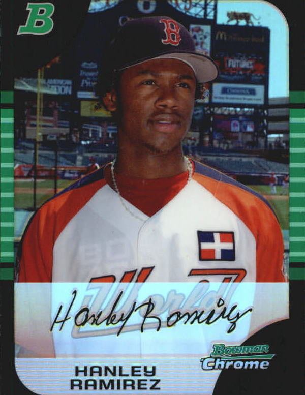 2005 Bowman Chrome Draft Refractors #153 Hanley Ramirez PROS