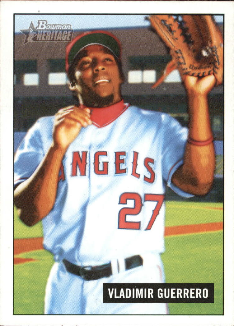 2005 Bowman Heritage #313 Vladimir Guerrero SP
