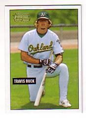 2005 Bowman Heritage #328 Travis Buck FY SP RC