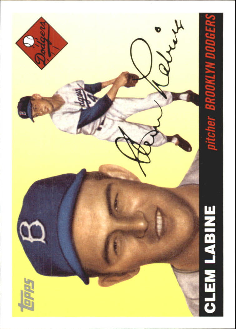 2005 Topps Dem Bums #CL Clem Labine