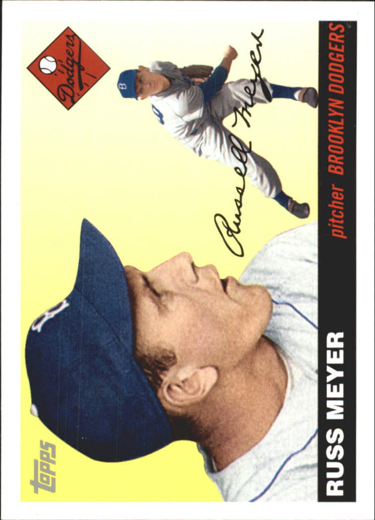 2005 Topps Dem Bums #RM Russ Meyer