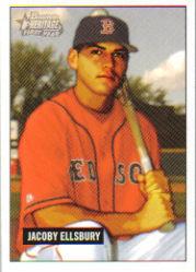 2005 Bowman Heritage Draft Pick Variation #337 Jacoby Ellsbury