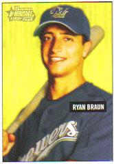 2005 Bowman Heritage Draft Pick Variation #341 Ryan Braun