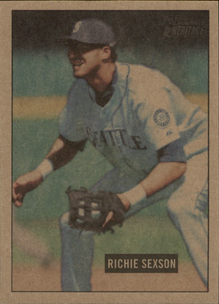 2005 Bowman Heritage Mahogany #157 Richie Sexson