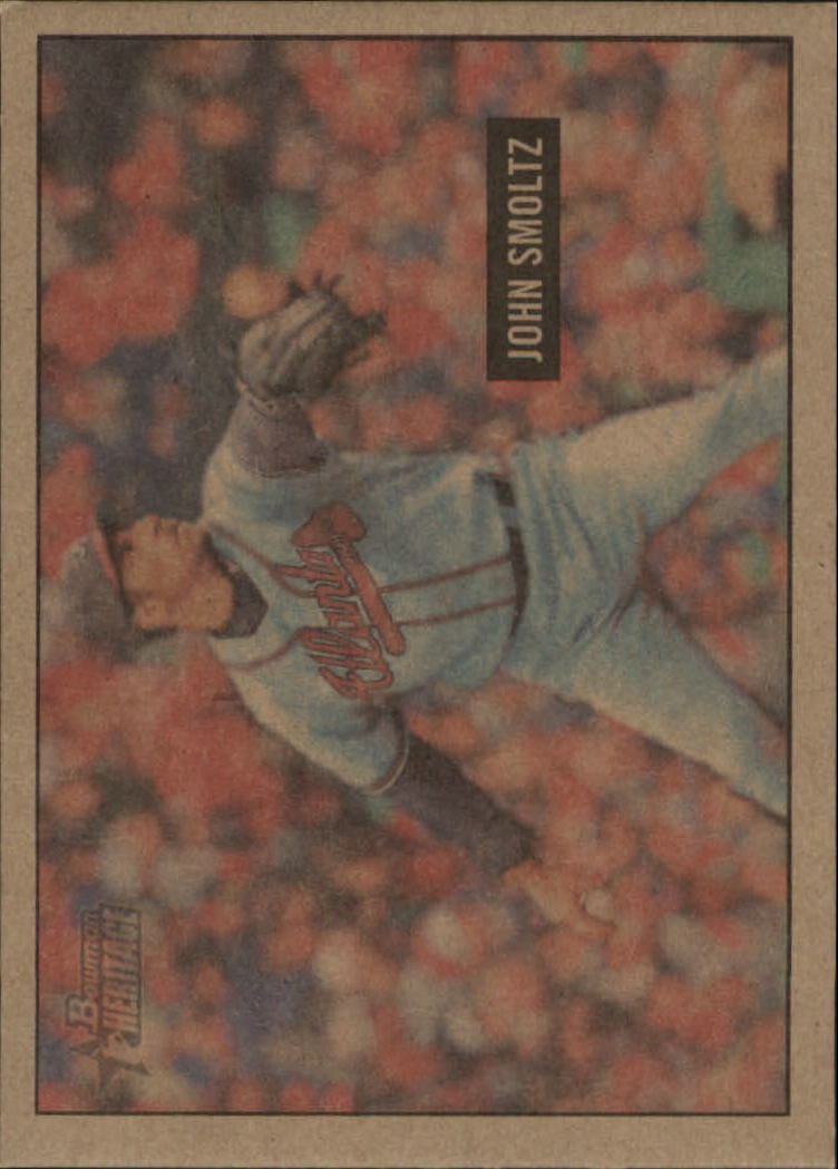 2005 Bowman Heritage Mahogany #170 John Smoltz