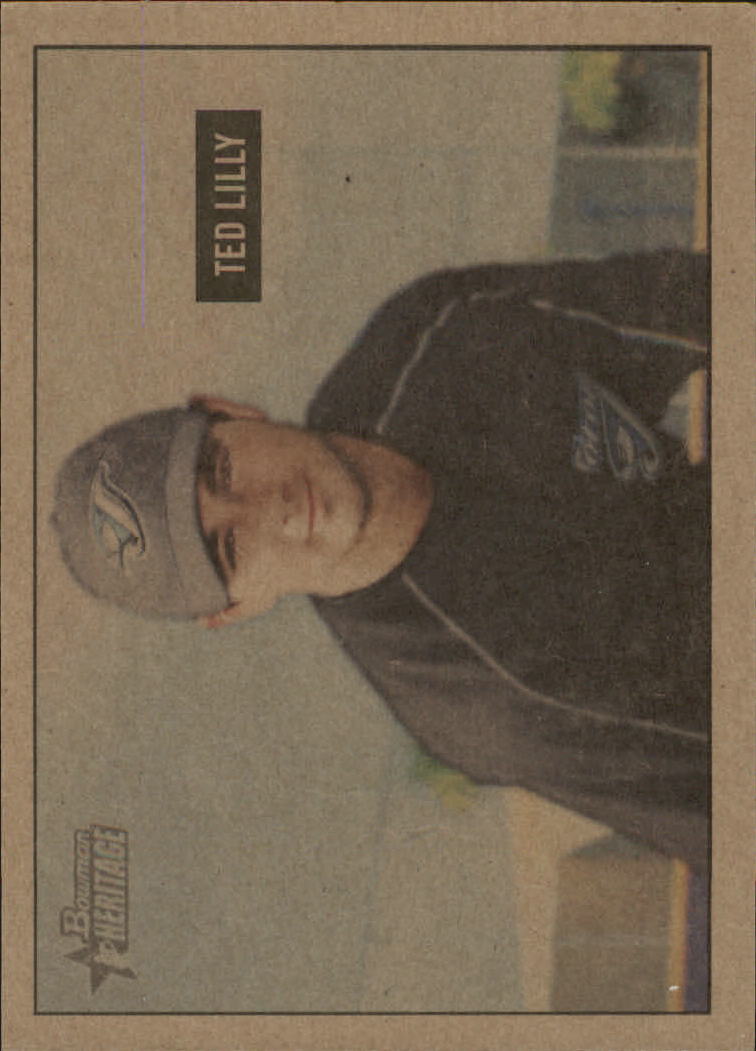 2005 Bowman Heritage Mahogany #196 Ted Lilly